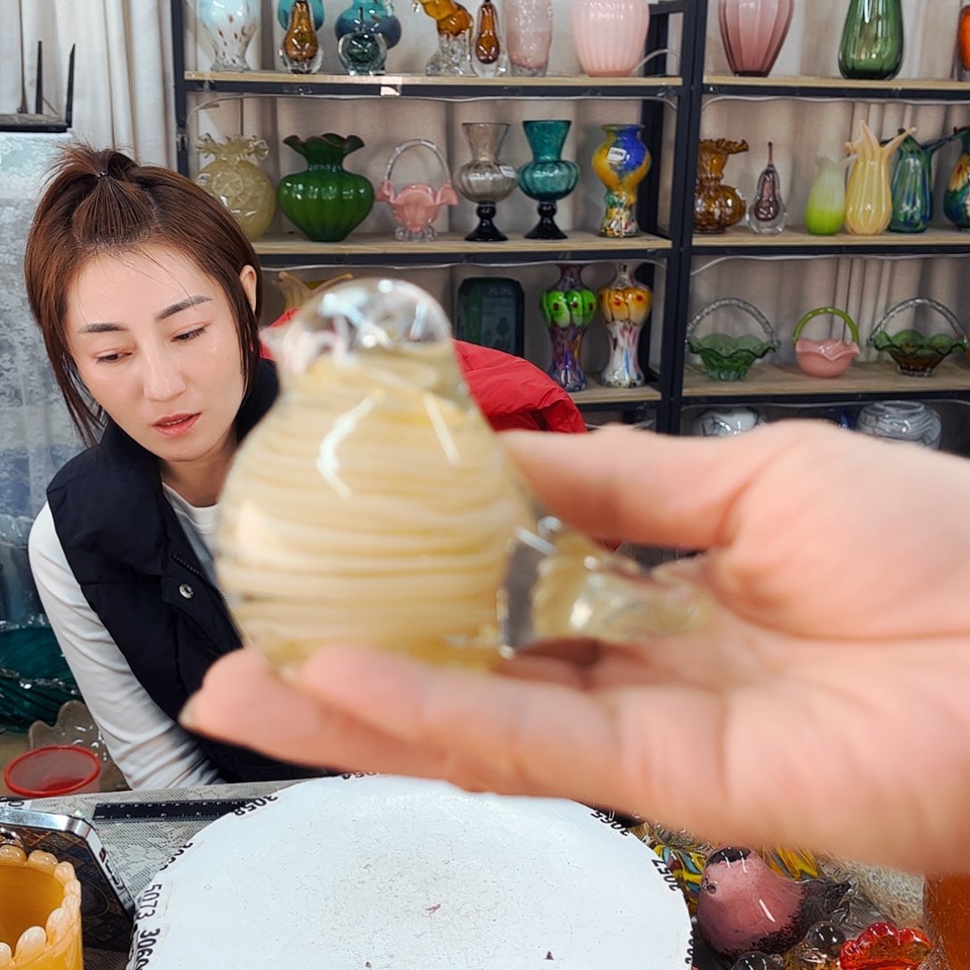 肥鸟家悦琉璃工艺品