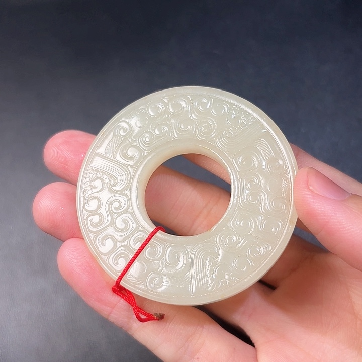 和田玉挂件未镶嵌状***庆