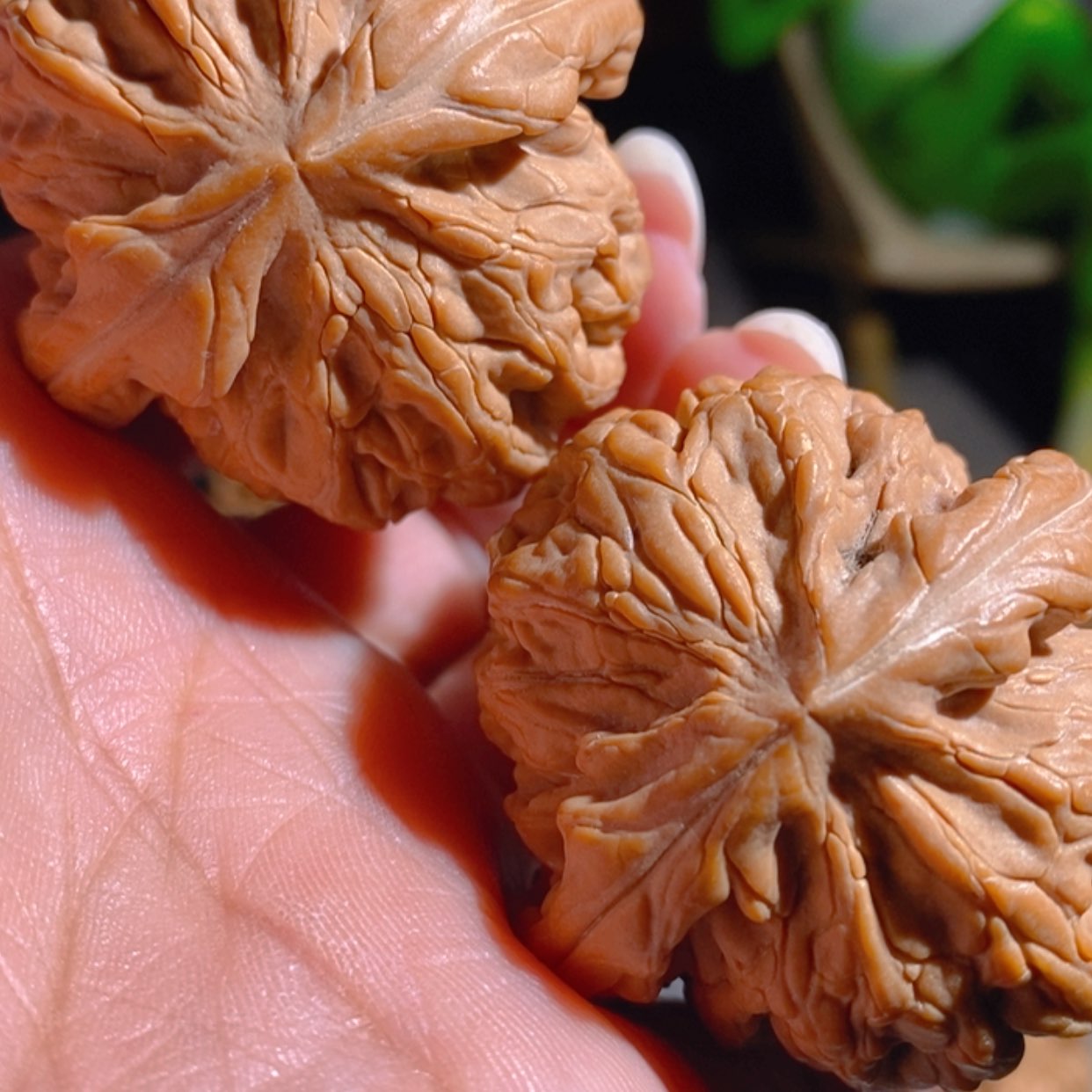 【闪购商品】吊坠文玩核桃凉*丶红锦鲤