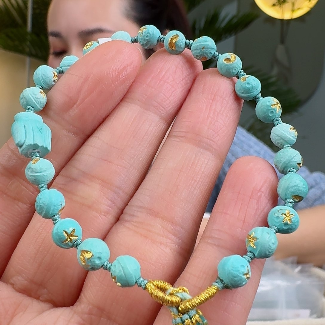 绿松石珠宝奇石未镶嵌