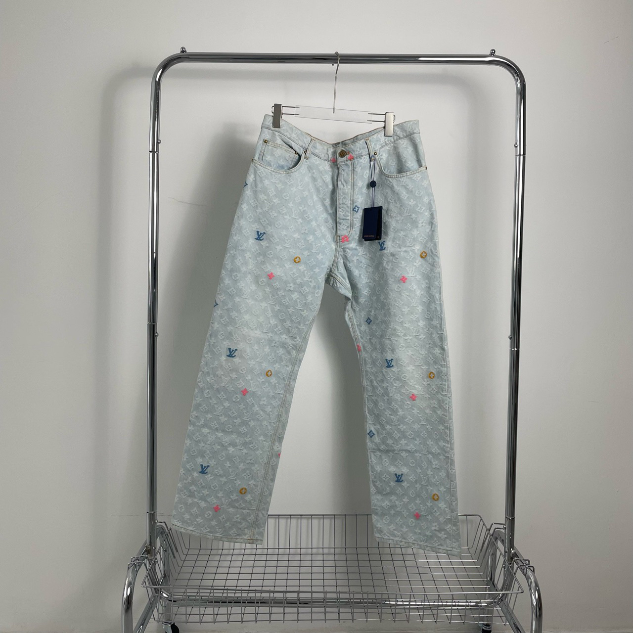 全新未使用 LouisVuitton/路易威登 tyler牛仔裤 yy00528 尺码 34