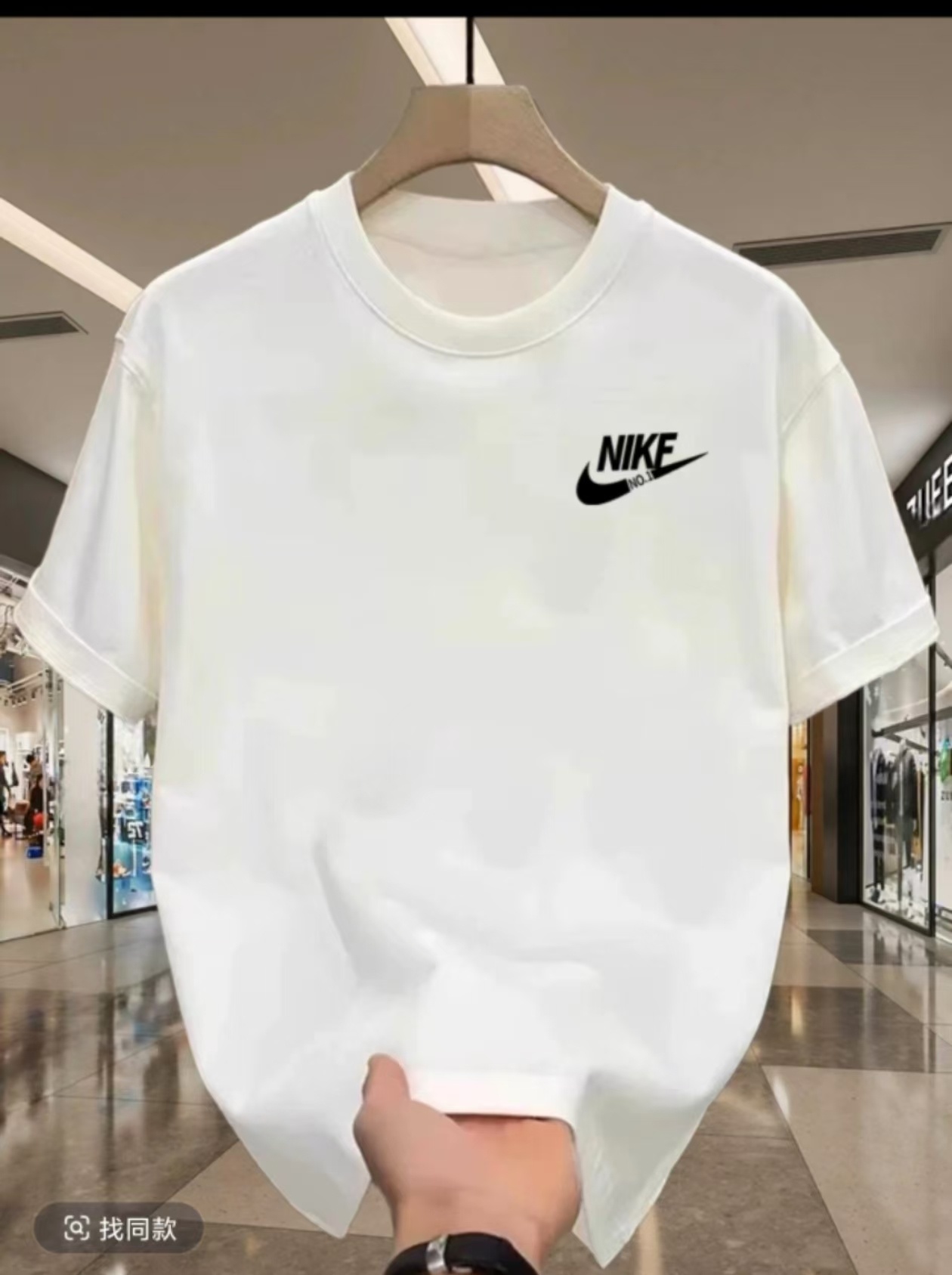 -4【一折粉丝福利】夏季男女同款百搭时尚潮牌短袖T恤