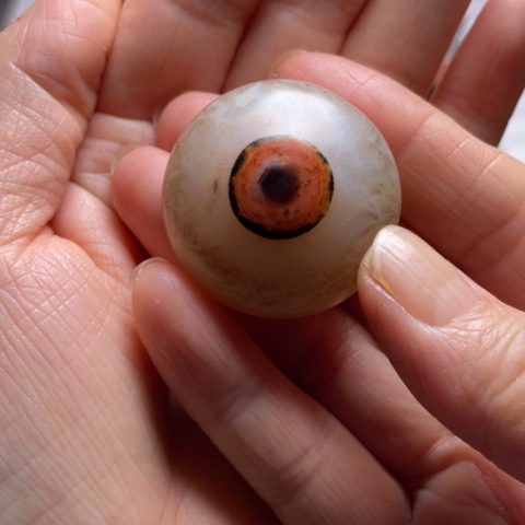 玛瑙吊坠未镶嵌玛瑙板珠