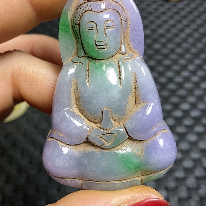 紫金钵盂菩提吊坠