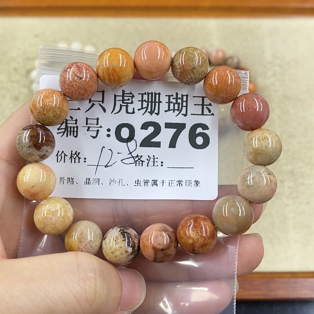 硅化珊瑚（珊瑚玉）1未镶嵌猪*