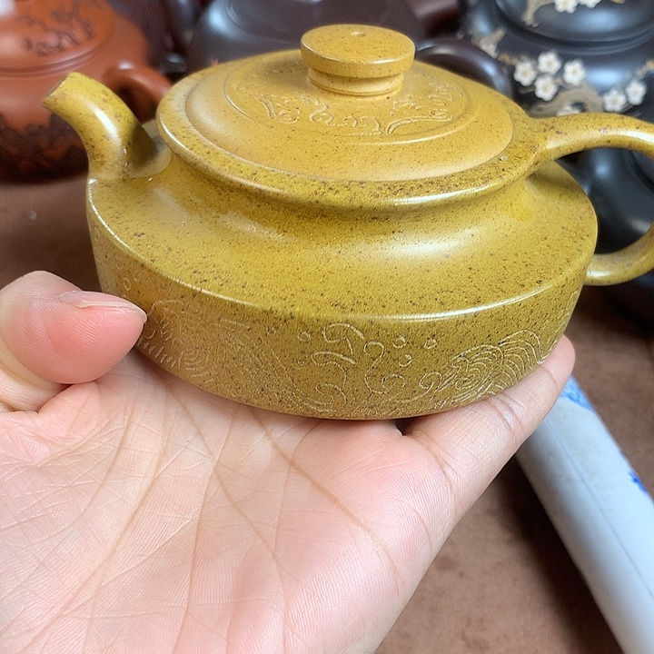 紫砂茶壶紫砂微瑕