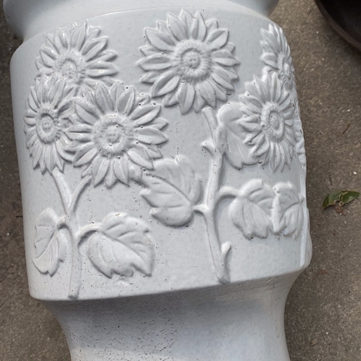 紫砂花盆高约31口约20