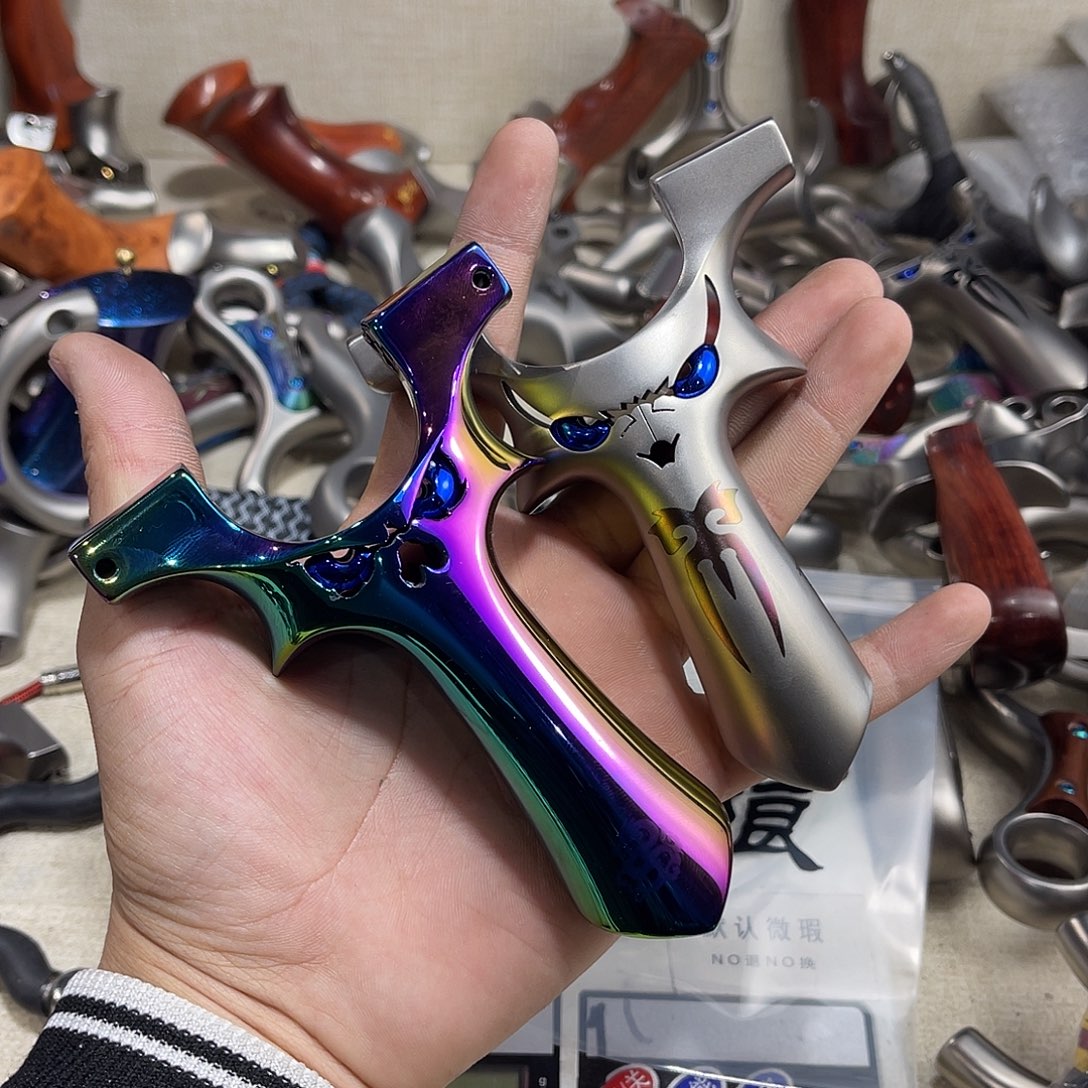 不锈钢不锈钢火狼小恶魔2把，1炫彩1原色9025