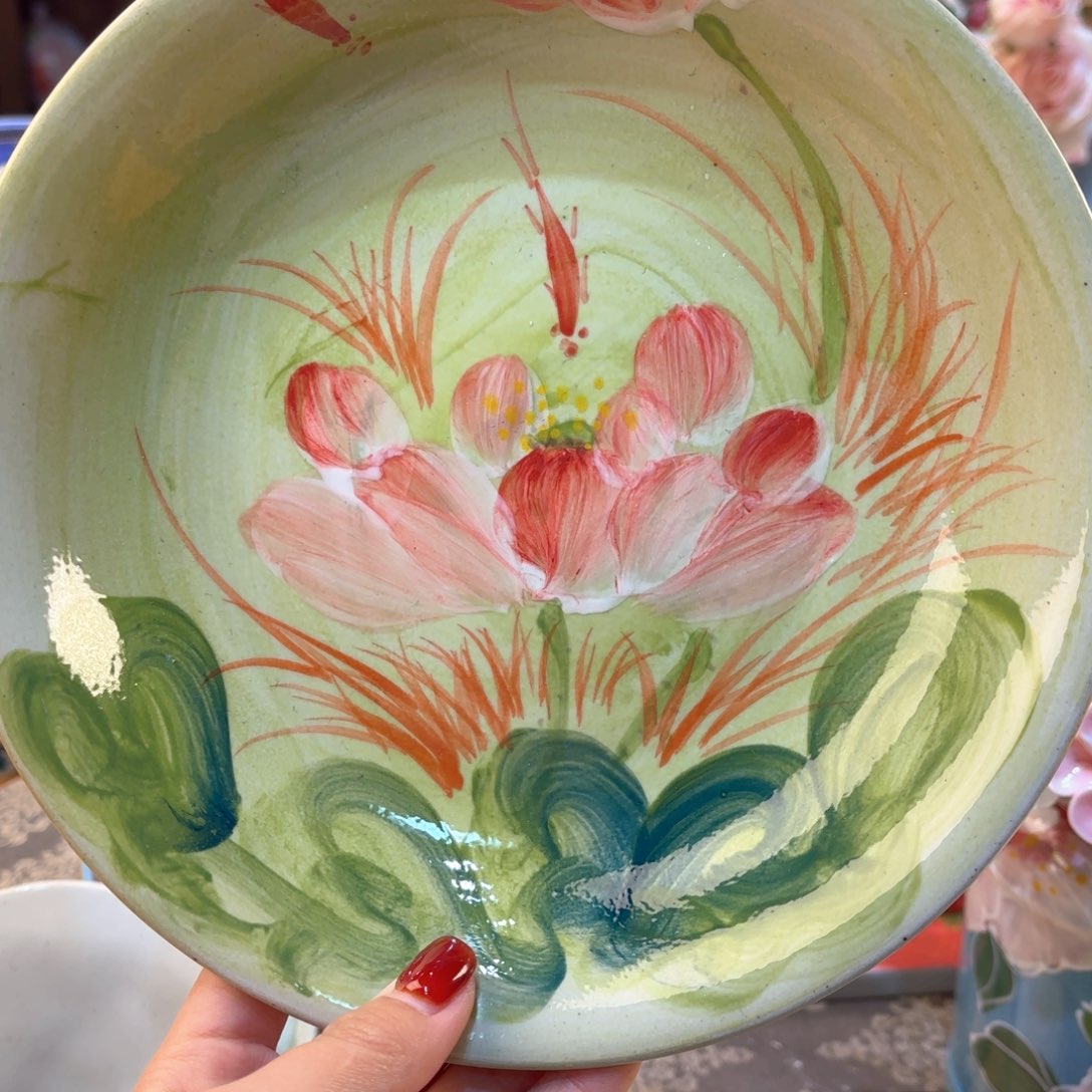 景德镇手绘高温釉下彩陶瓷茶具