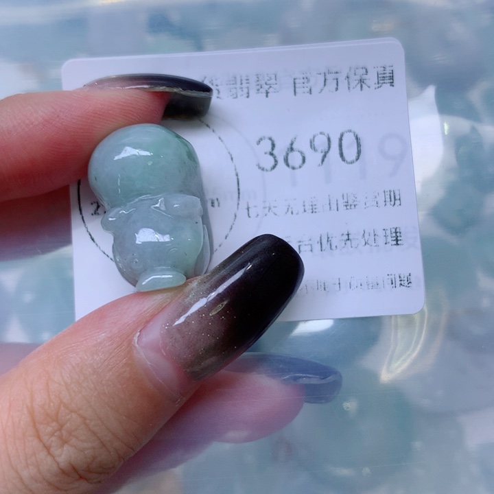 颈饰未镶嵌翡翠翡翠