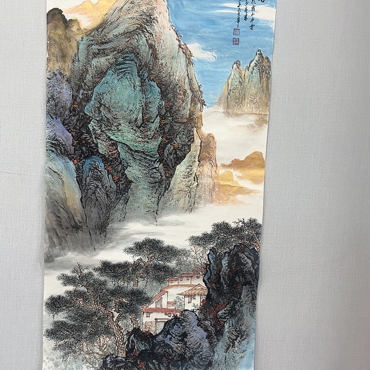 用***0国画国画纯手绘作品