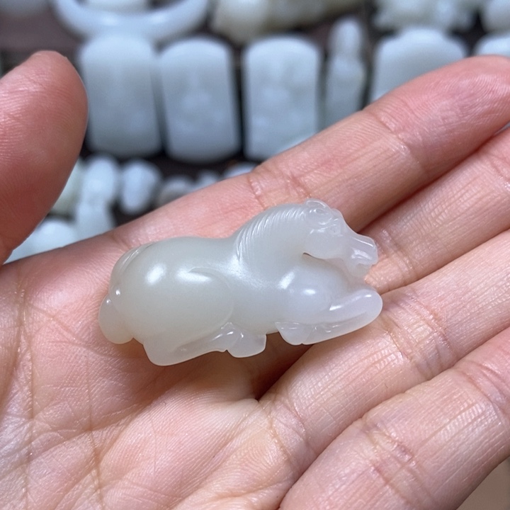 和田玉挂件未镶嵌W*