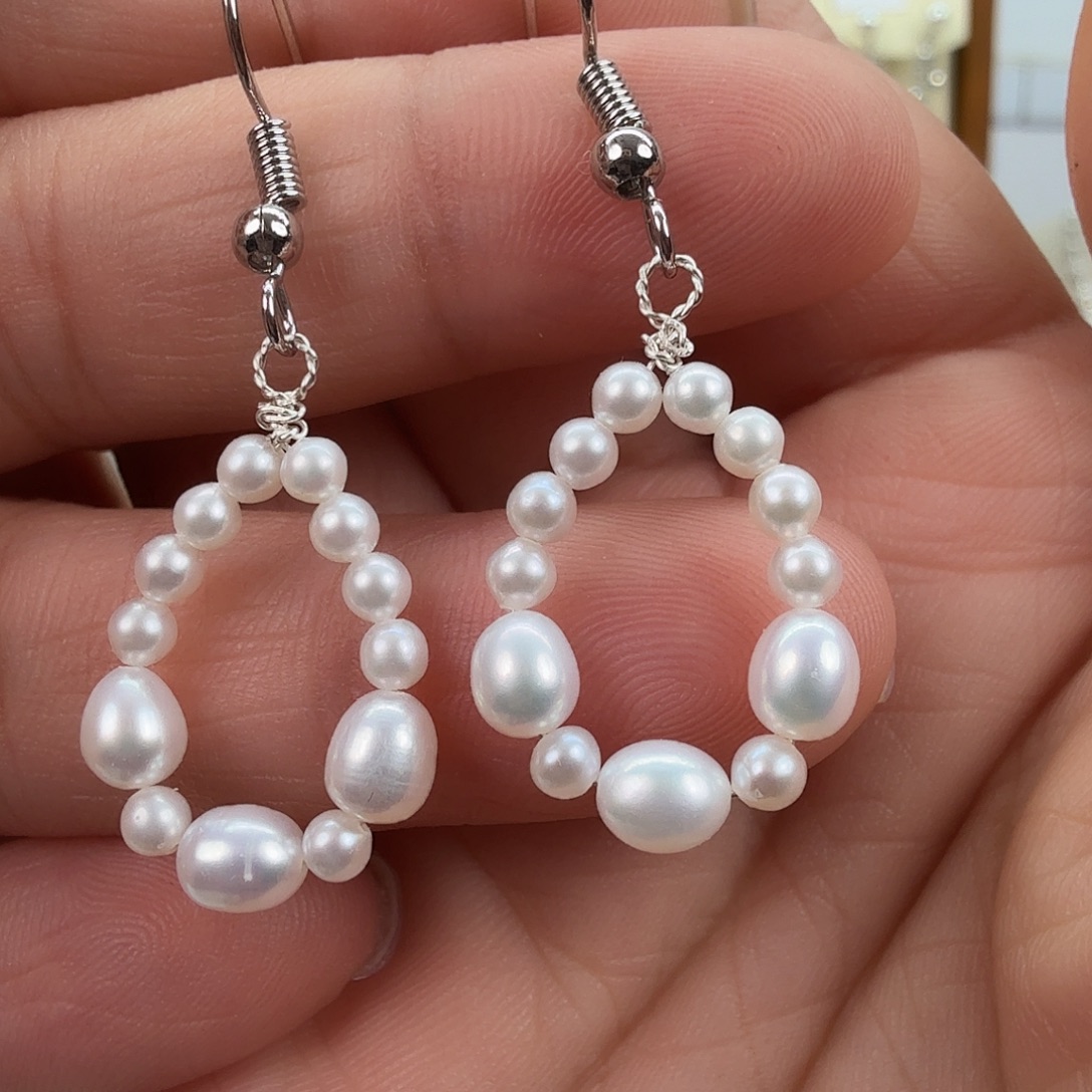 耳饰淡水珍珠未镶嵌