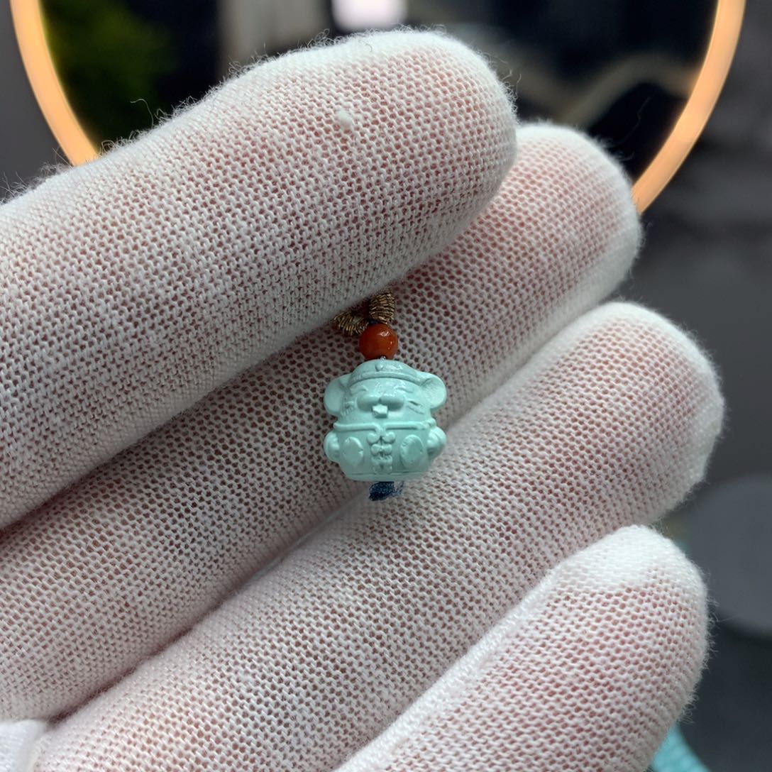 绿松石挂件未镶嵌