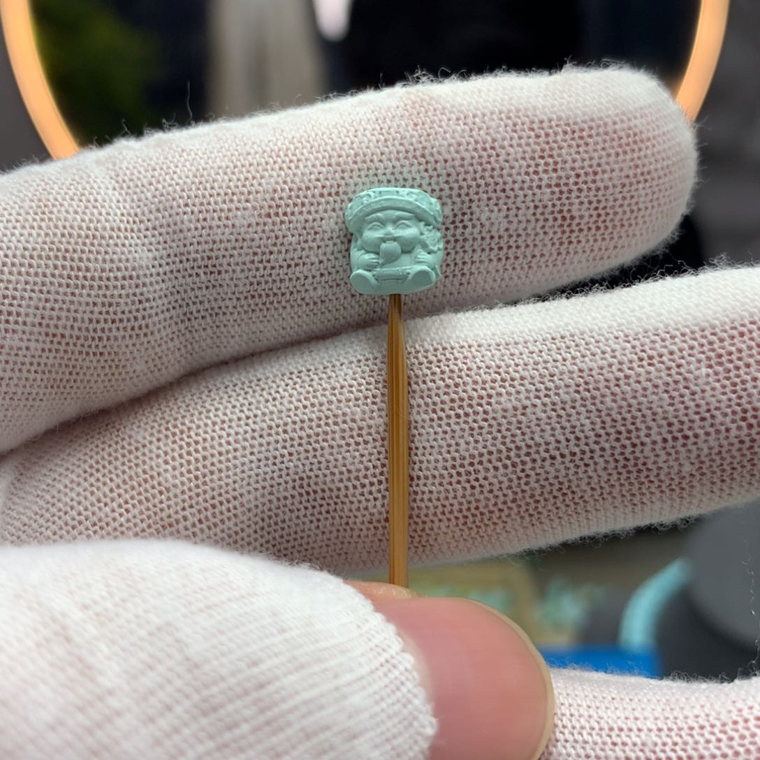 绿松石挂件未镶嵌