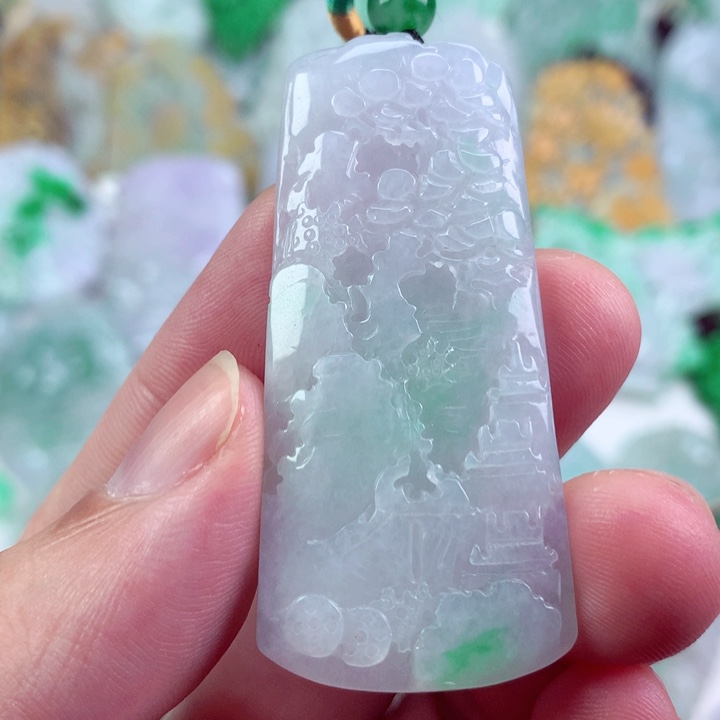 吊坠(不含链)未镶嵌翡翠