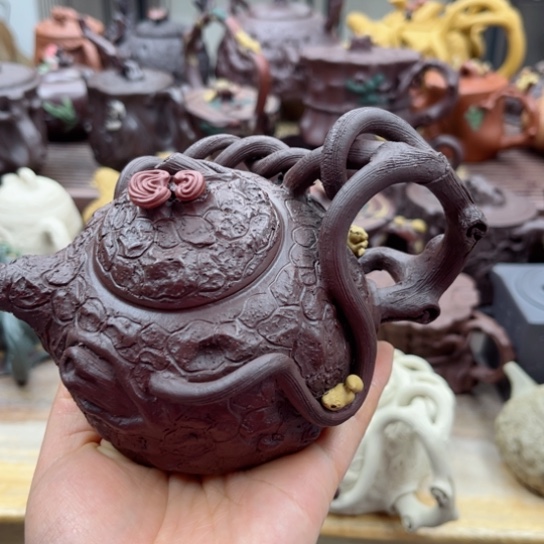 茶壶紫砂元***玩紫砂茶具