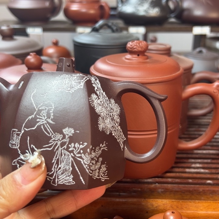紫砂茶壶華*紫砂微瑕