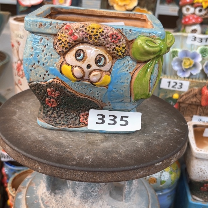 紫砂花盆粗陶材质多肉花盆