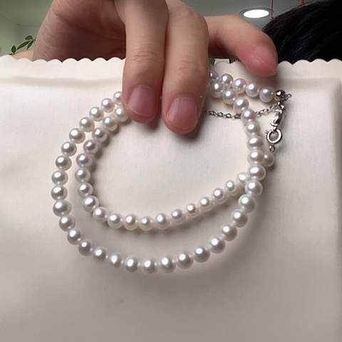 淡水珍珠颈饰未镶嵌