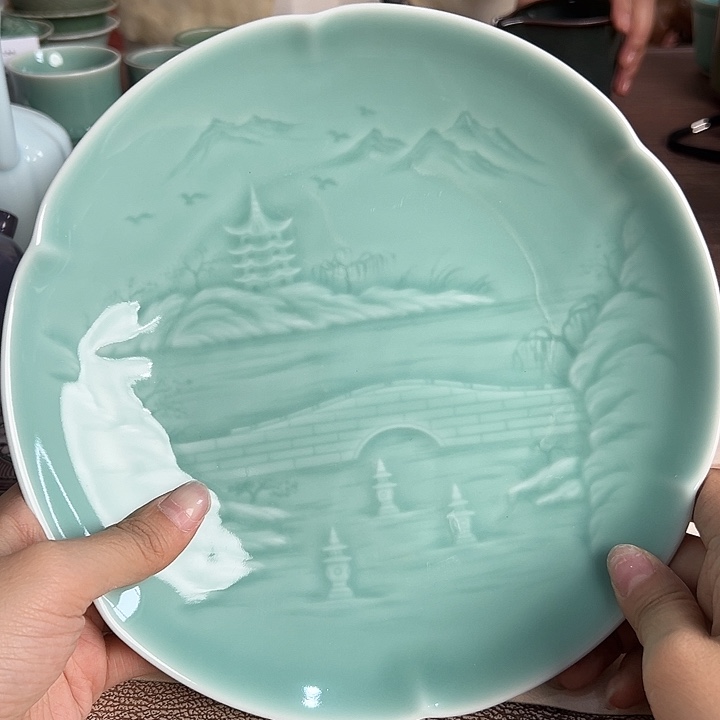 小米茶器龙泉青瓷