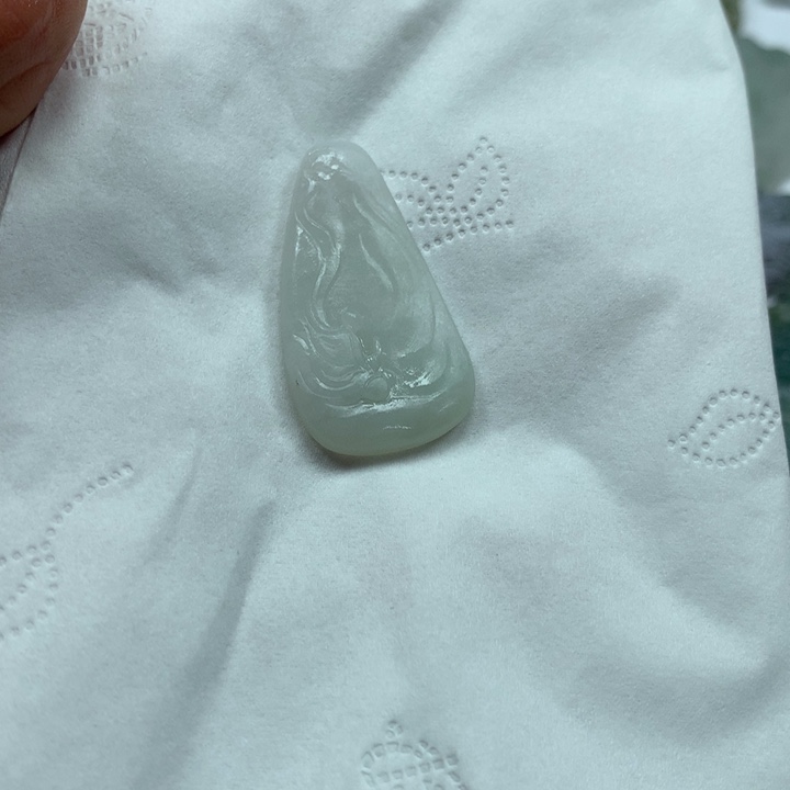定制翡翠未镶嵌悟到毛货 无鉴赏期