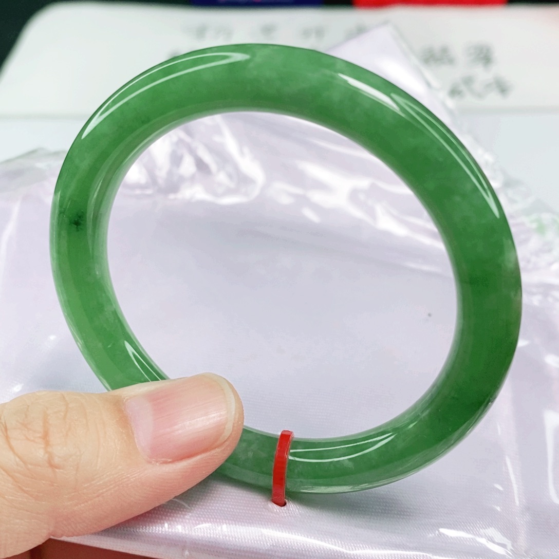 未镶嵌手镯翡翠5253圈口圆条