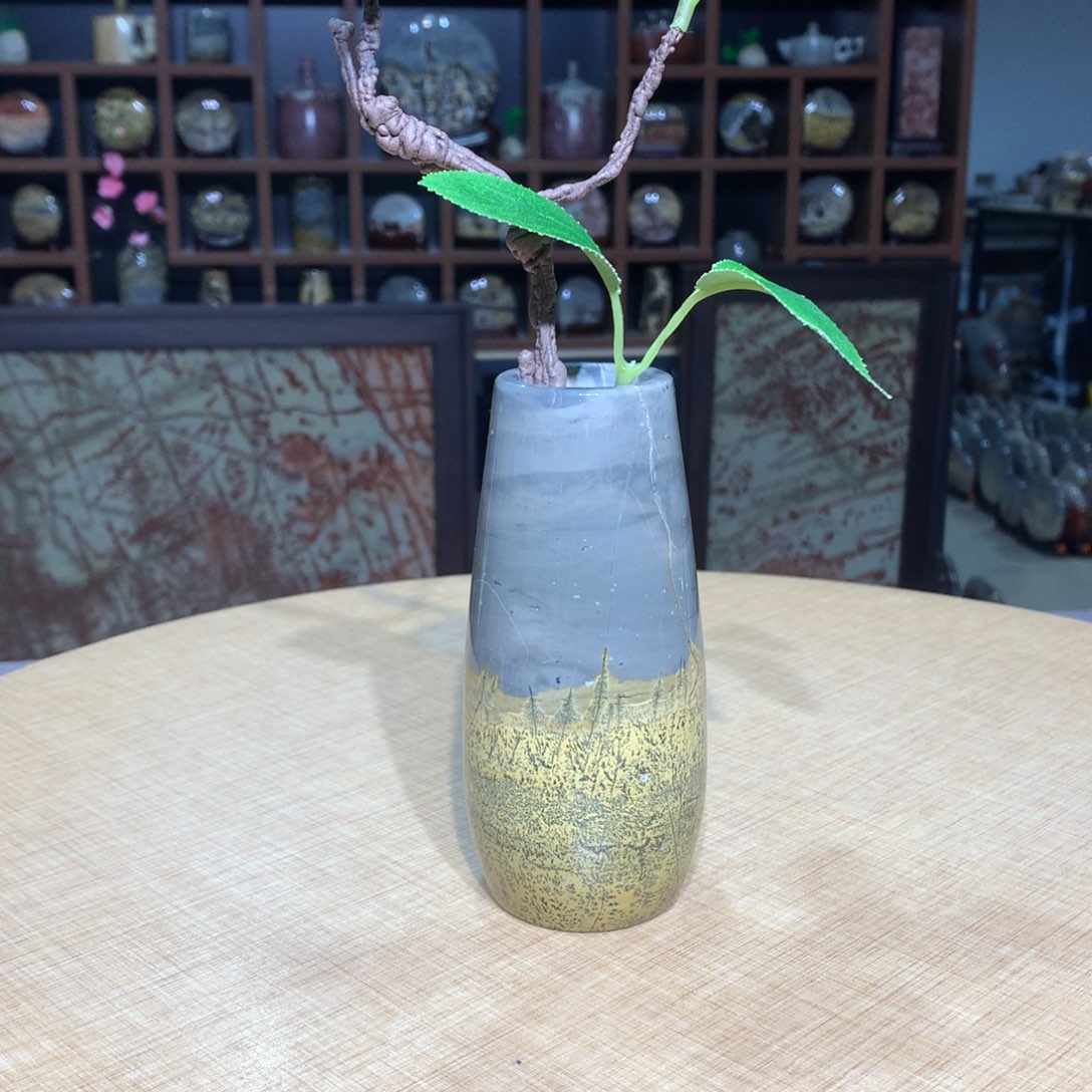 紫砂广西国画石，观赏收藏