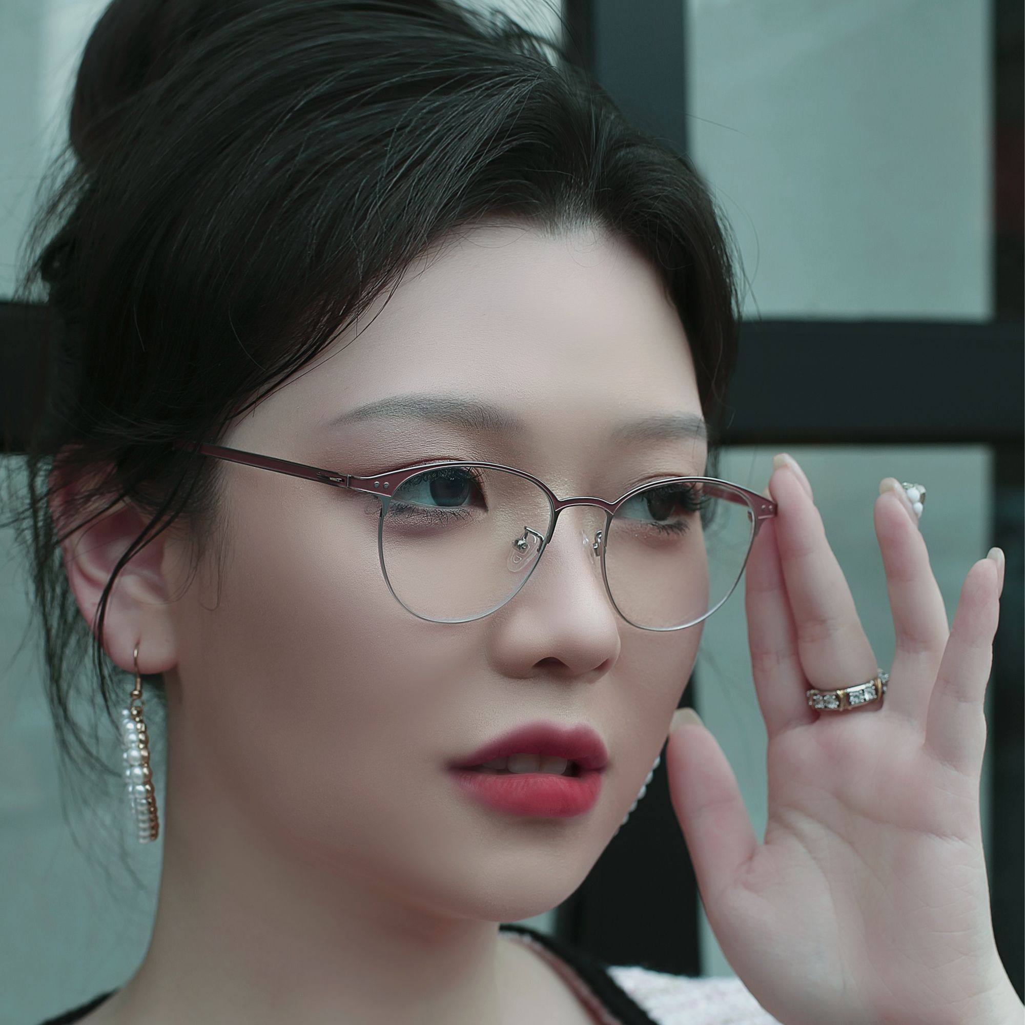 【海皙蓝】生物钢眼镜时尚潮流超轻7.5克