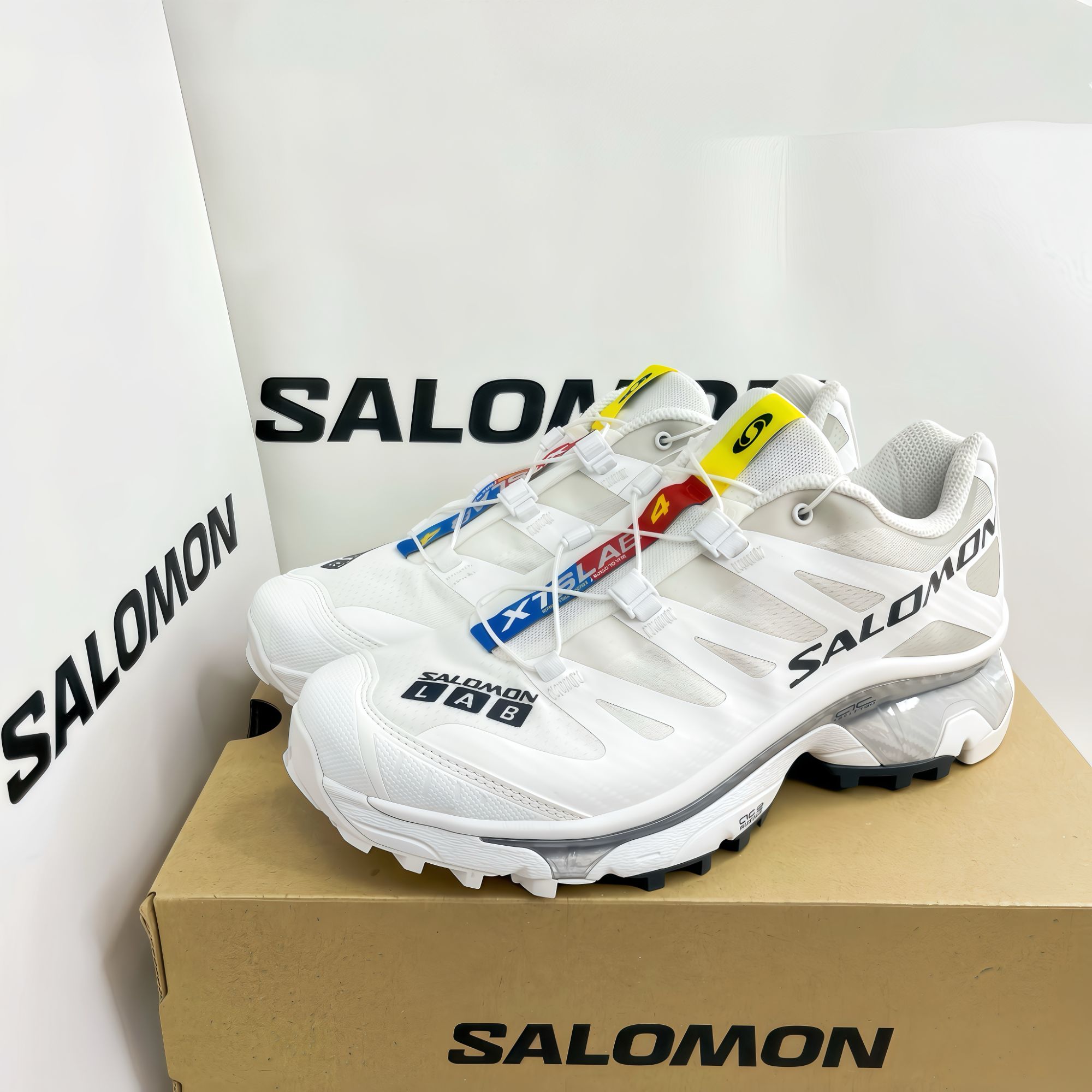 SALOMON萨洛蒙XT-4 OG防滑 耐磨 低帮 户外功能鞋白色471330
