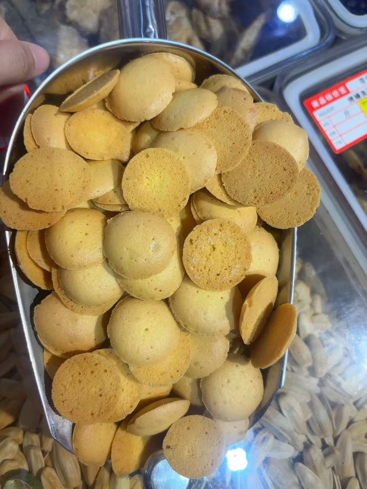 台州特色鸡蛋饼干怀旧小零食送罐子