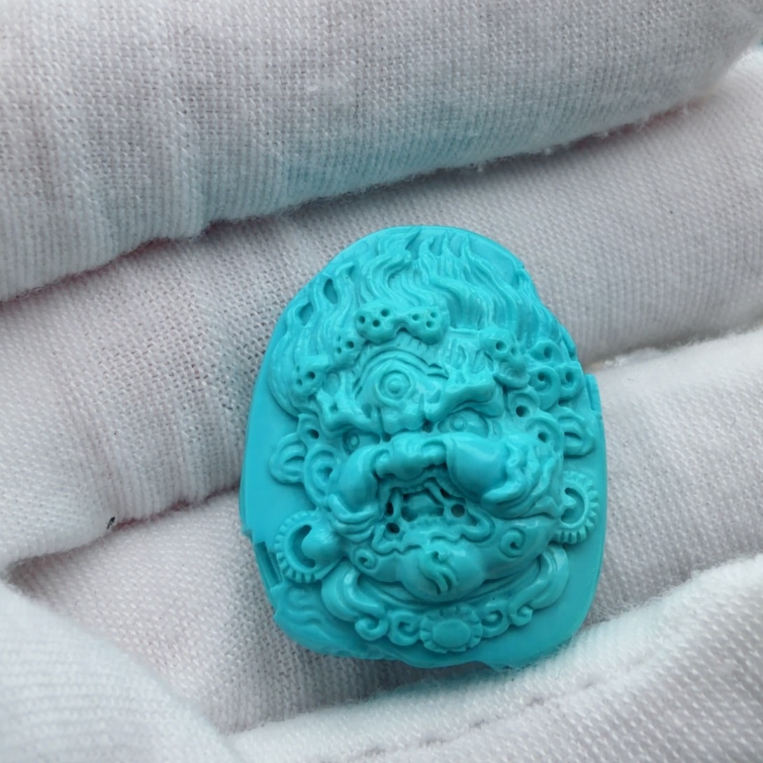 神***7绿松石未镶嵌珠宝奇石