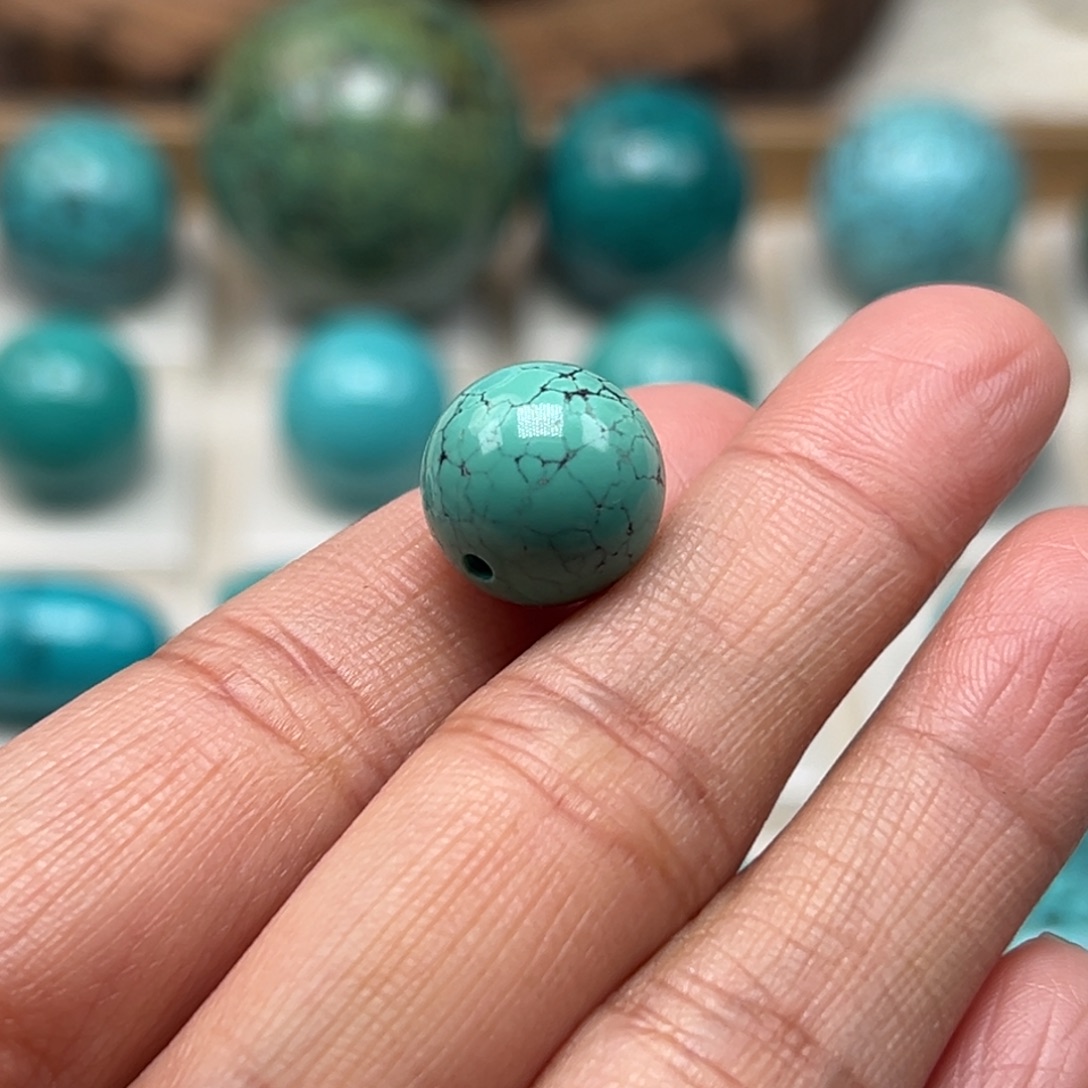 先***＿绿松石未镶嵌珠宝奇石