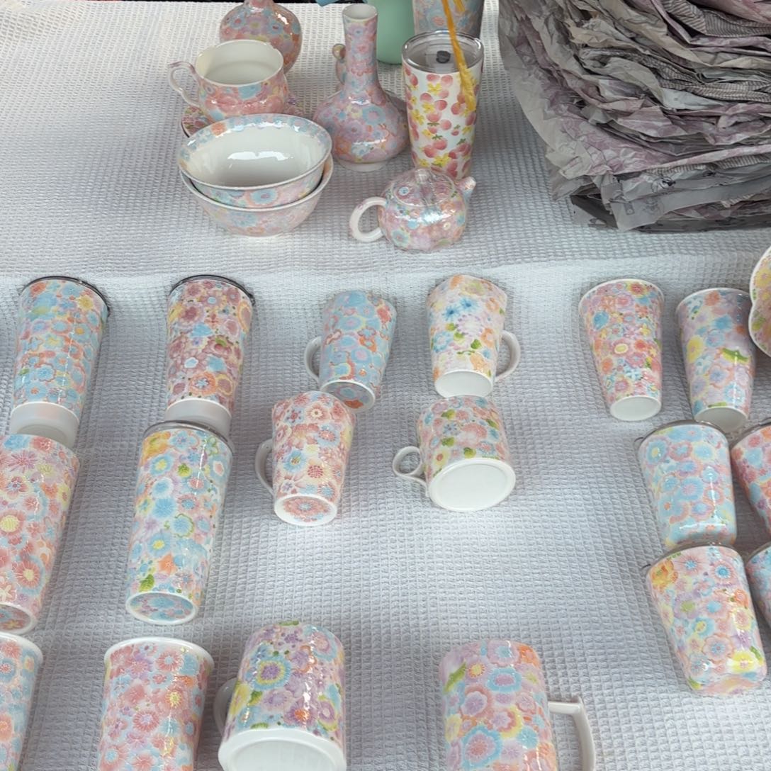 陶摆件可爱的鸭鸭鸭鸭