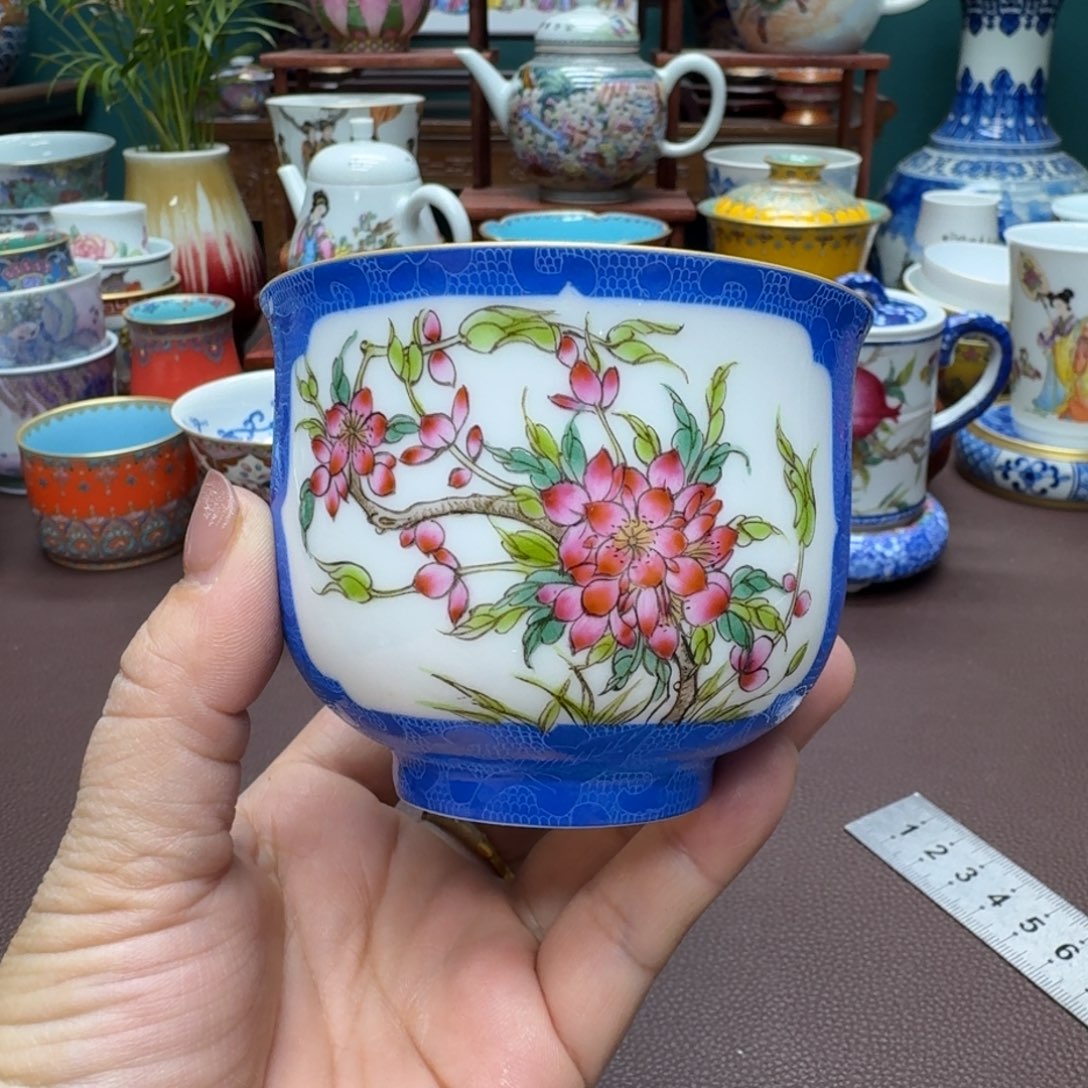 瓷片景德镇仿古手工制作精品展示