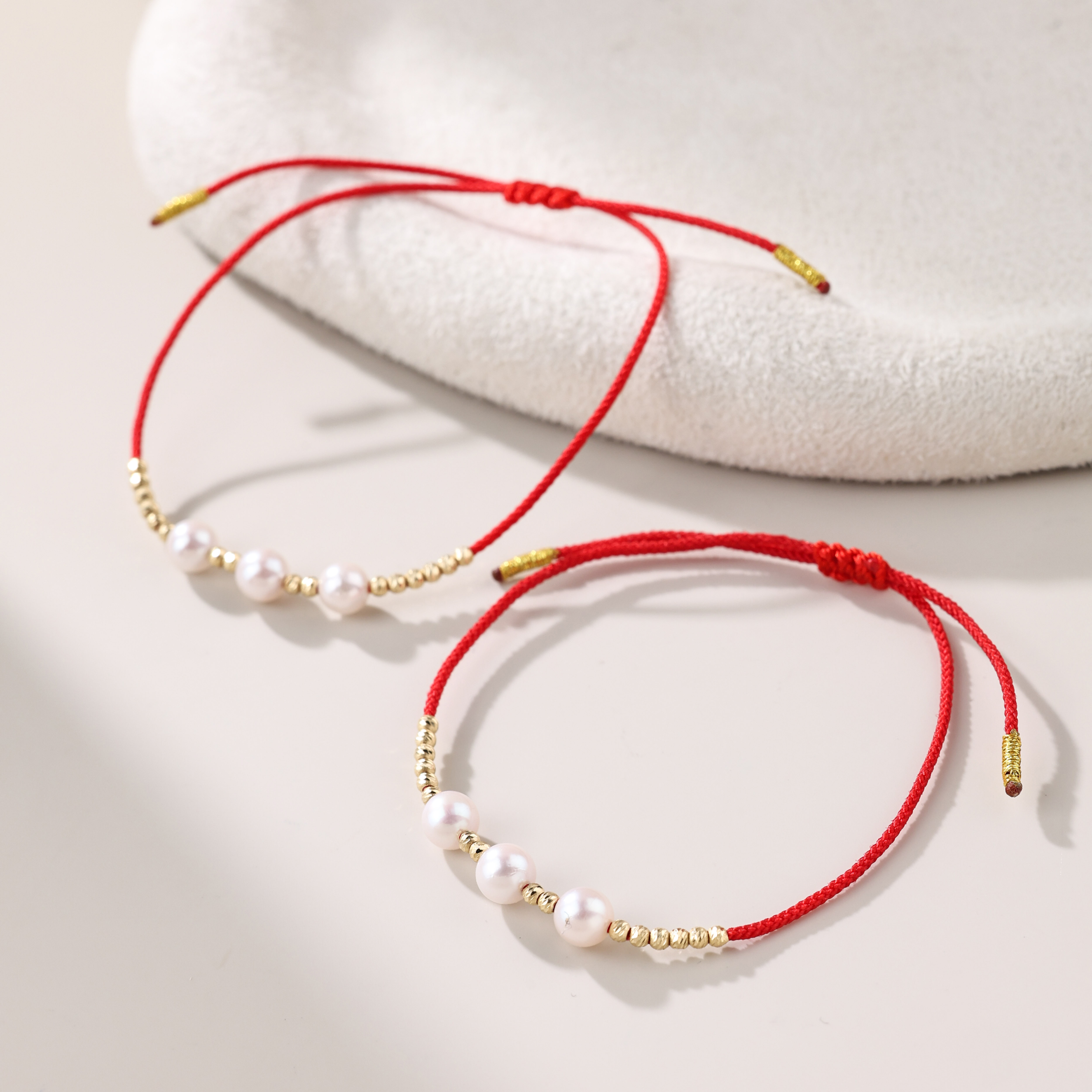 【举石臻选】TA0806-1148-7海水有核珍珠手绳18k（一件/多样性发）Z