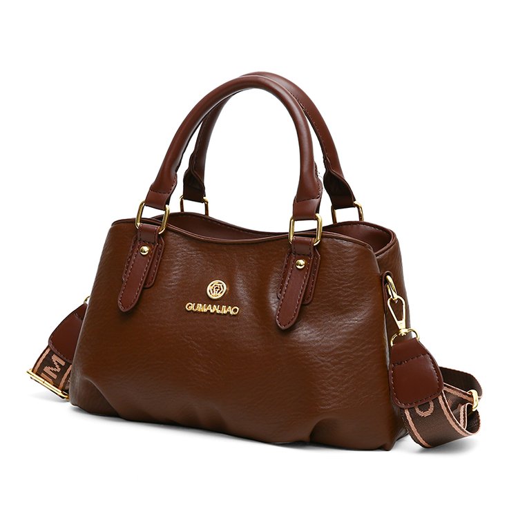 【BH】长26宽11高19大容量女士时尚单肩斜挎包高级感3052棕色