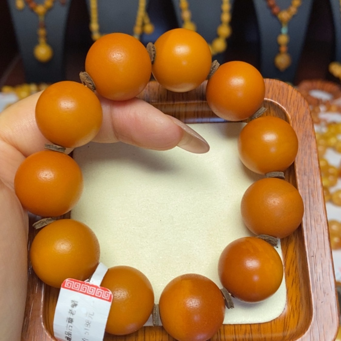 【闪购商品】蜜蜡手链未镶嵌手串