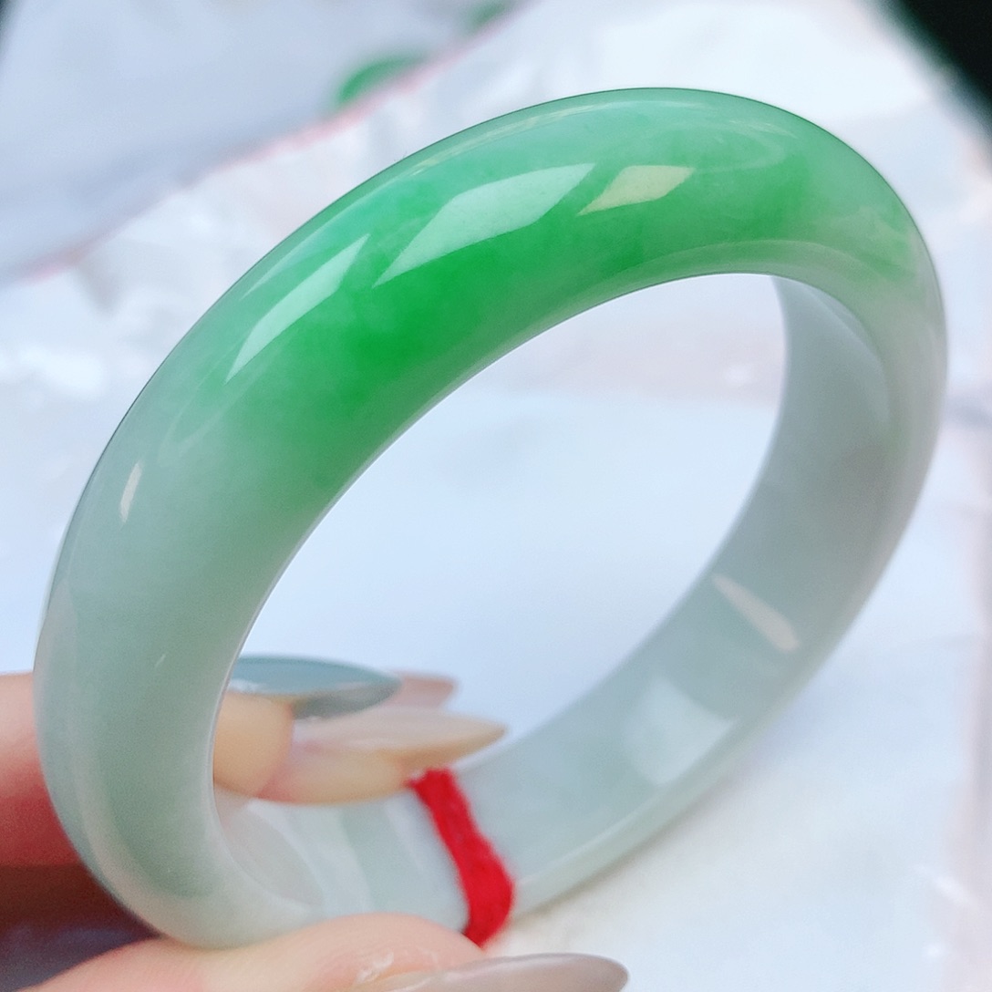 未镶嵌手镯翡翠51圈口882506