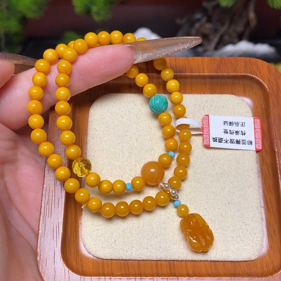 【闪购商品】未镶嵌蜜蜡手链手串