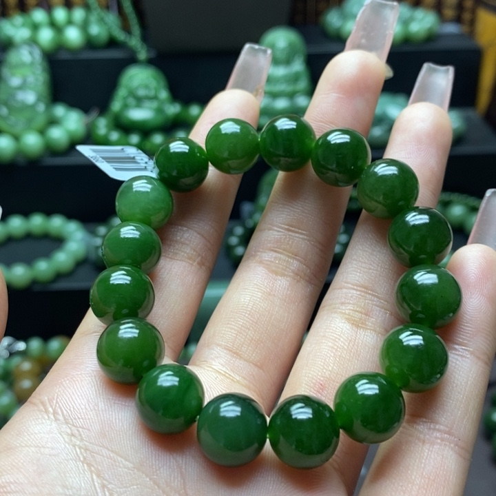 和田玉手串未镶嵌