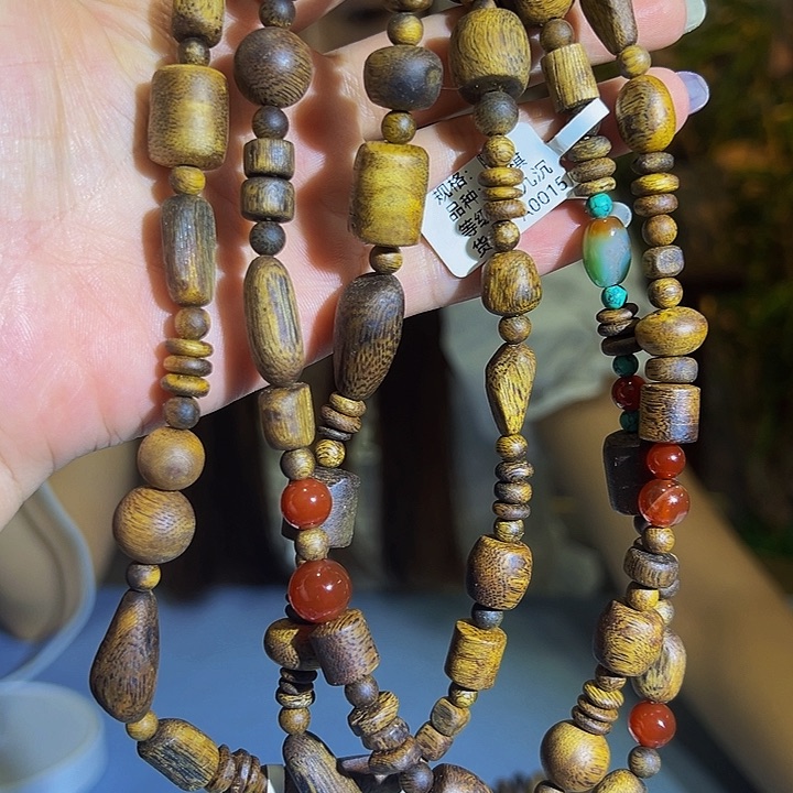 沉香碎屑沉香九九沉随型双圈多品种多样发一