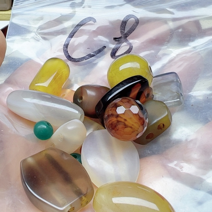 玛瑙/玉髓手链未镶嵌