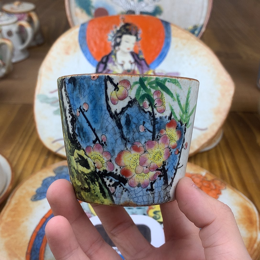 L***拉杯景德镇陶瓷手作