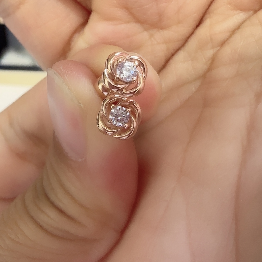 18K金耳饰多样性发货其一