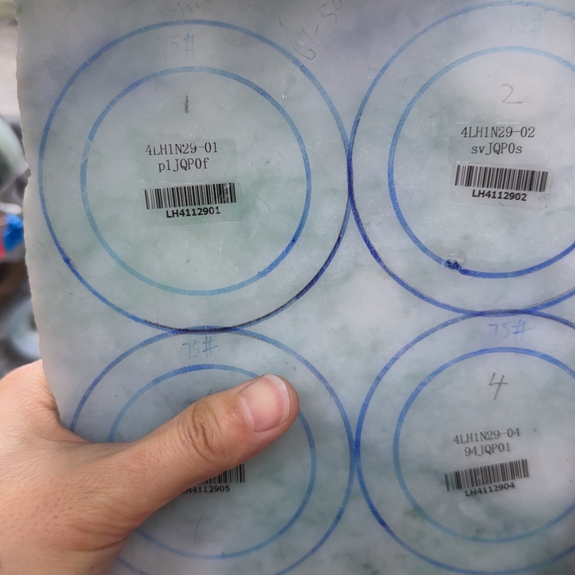 【闪购商品】定制翡翠翡翠未镶嵌小*包翡翠