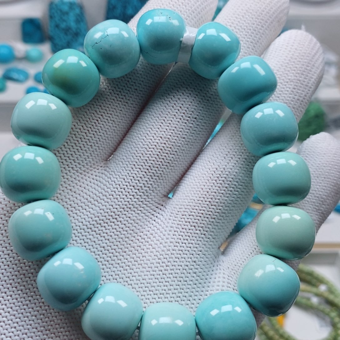 未镶嵌绿松石手链