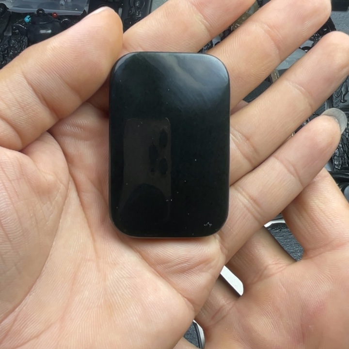 颈饰未镶嵌和田玉风**子