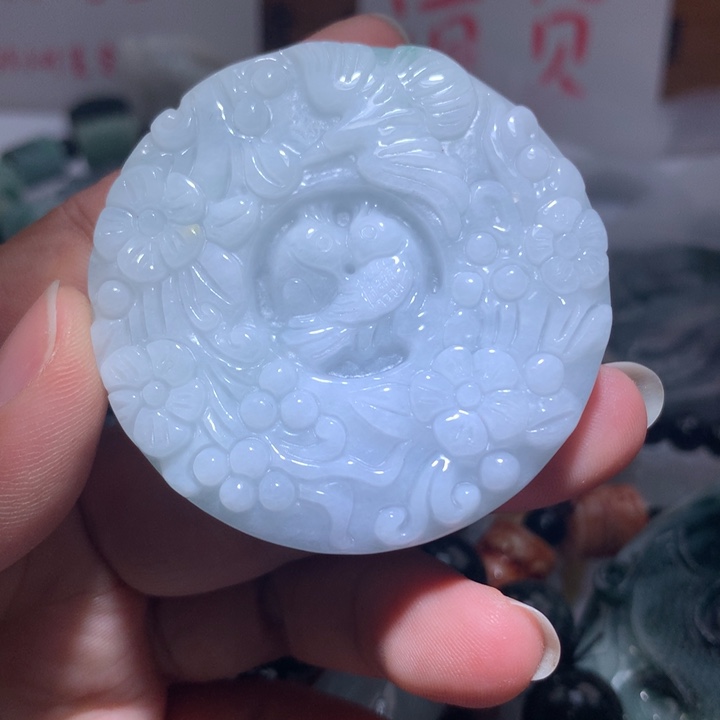 颈饰未镶嵌翡翠保真天然A货翡翠