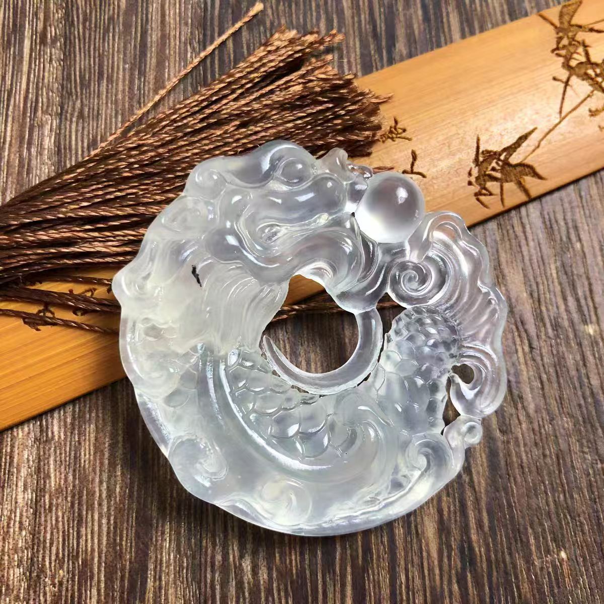 龙鱼扣吊坠【未改价 勿拍】